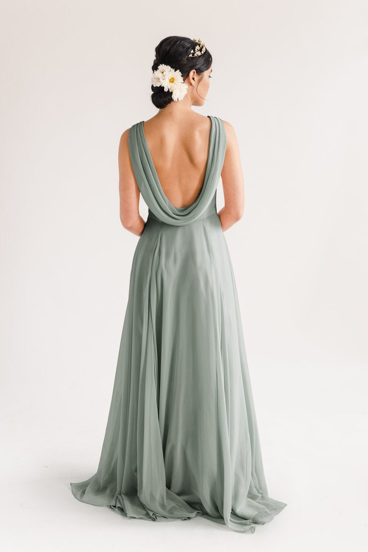 athena bridesmaid dress Juniors Athena Satin Dress