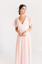 THTH Phoebe Bridesmaid Dress in Blush