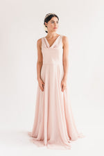 THTH Athena Bridesmaid Dress in Blush