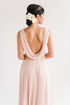 THTH Athena Bridesmaid Dress in Blush