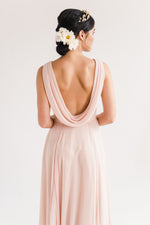 THTH Athena Bridesmaid Dress in Blush
