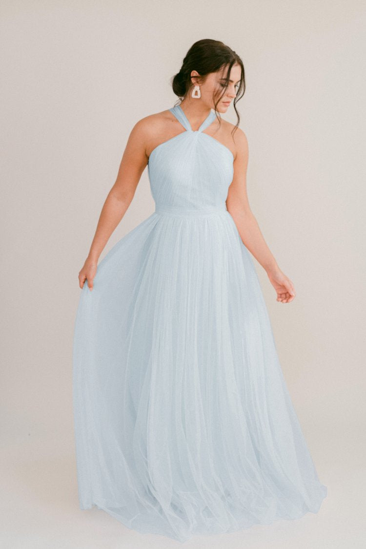 THTH Anais Bridesmaid Dress in Blue