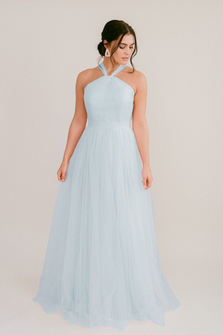 THTH Anais Bridesmaid Dress in Blue