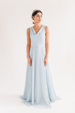 THTH Athena Bridesmaid Dress in Blue