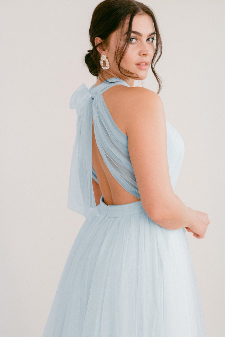 THTH Anais Bridesmaid Dress in Blue
