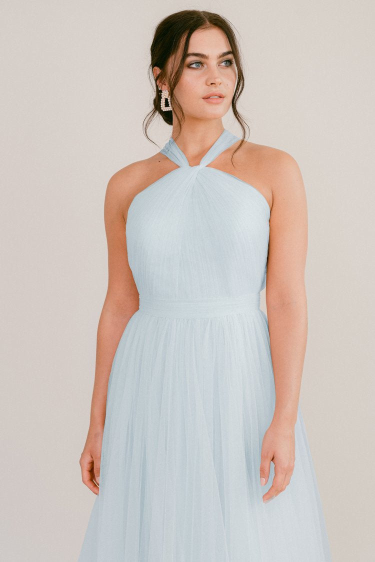 THTH Anais Bridesmaid Dress in Blue