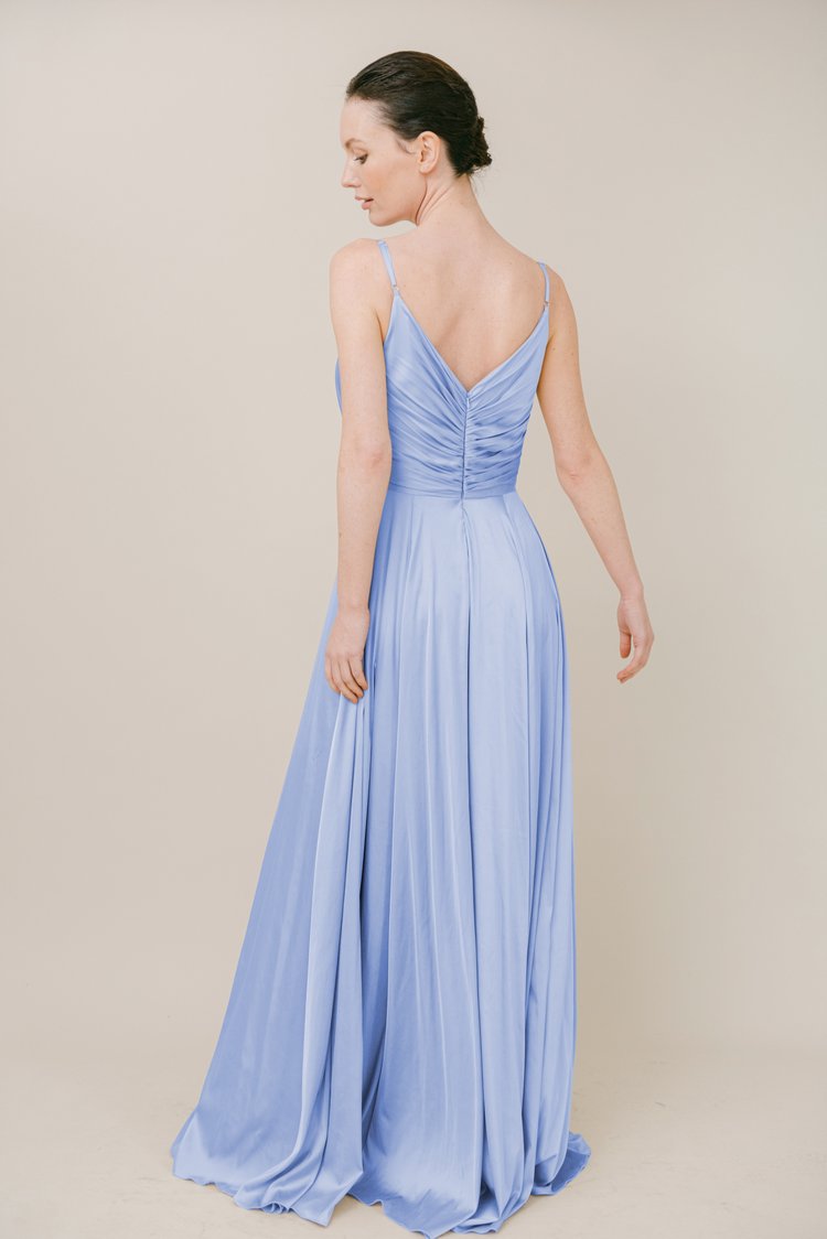 THTH Isla Bridesmaid Dress in Blue