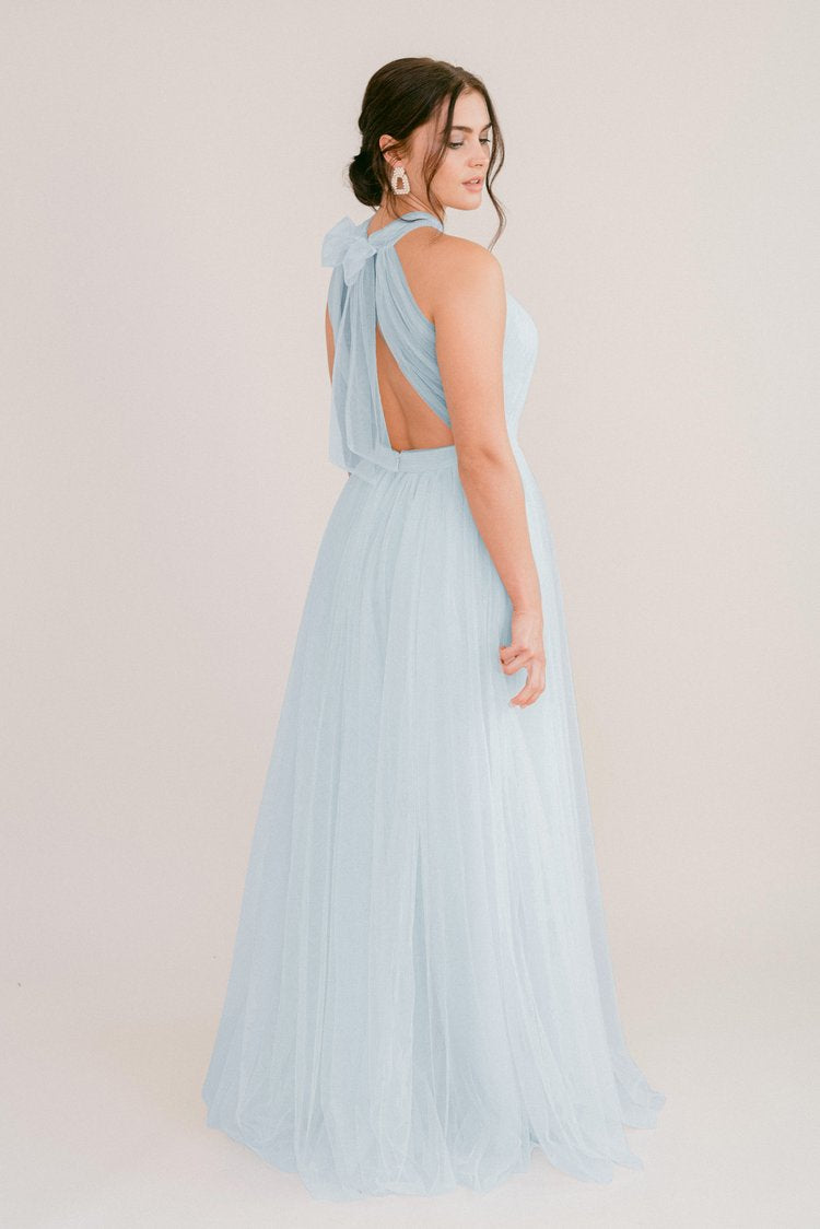 THTH Anais Bridesmaid Dress in Blue