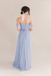 THTH Bardot 2.0 Bridesmaid Dress in Blue