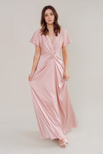 THTH Camilla Bridesmaid Dress in Blush