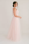 THTH Anais Bridesmaid Dress in Blush