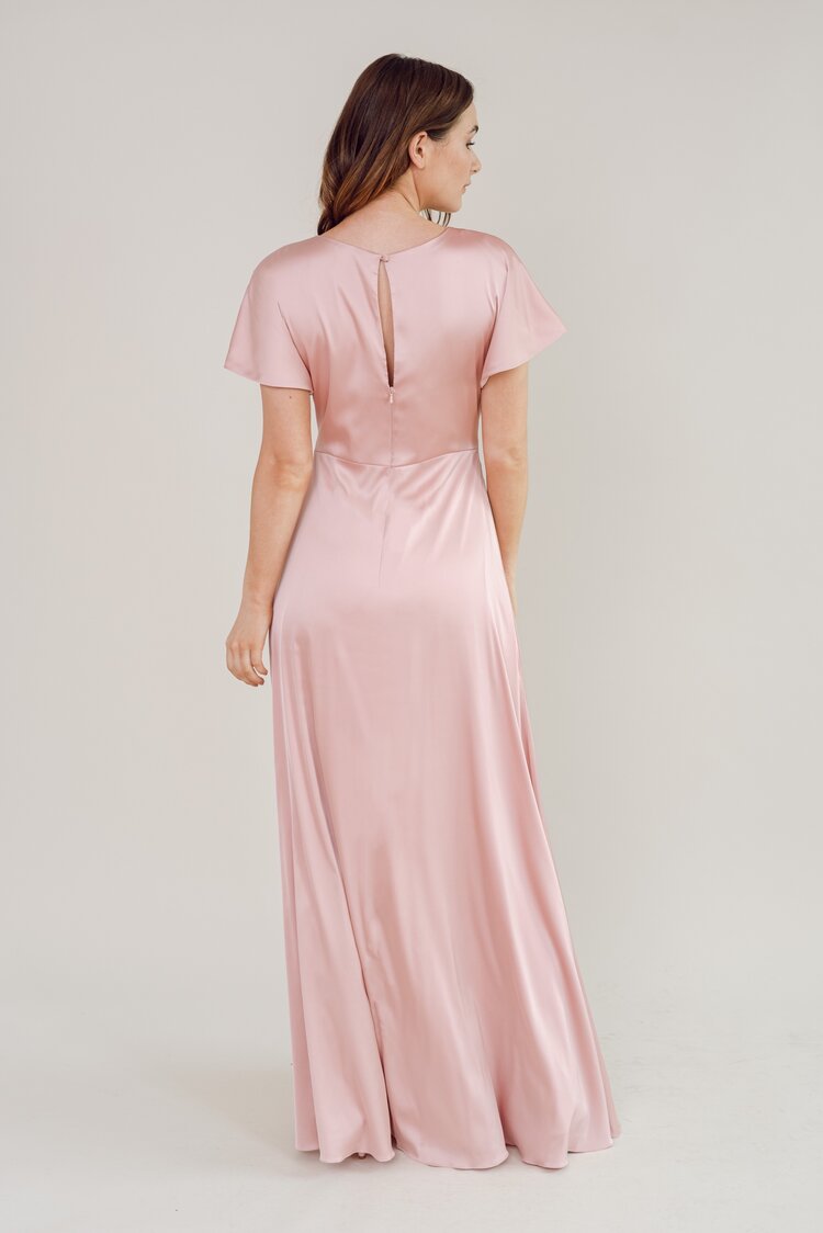 THTH Camilla Bridesmaid Dress in Blush