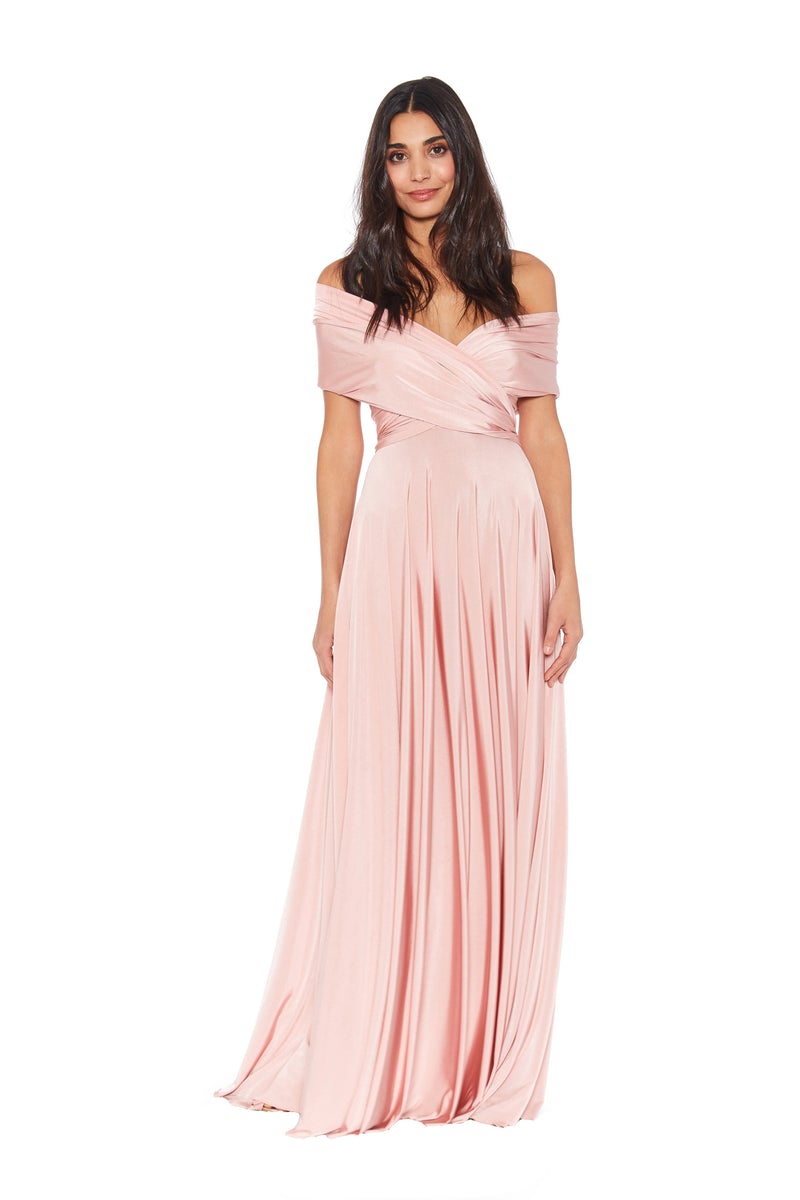 Two Birds Classic Gown - Blush