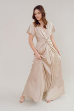 THTH Camilla Bridesmaid Dress in Champagne