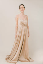 THTH Isla Bridesmaid Dress in Champagne