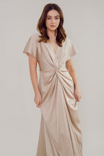 THTH Camilla Bridesmaid Dress in Champagne