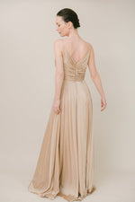 THTH Isla Bridesmaid Dress in Champagne