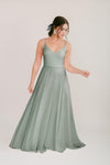 THTH Edie Bridesmaid Dress in Sage