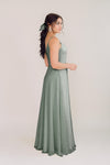 THTH Edie Bridesmaid Dress in Sage