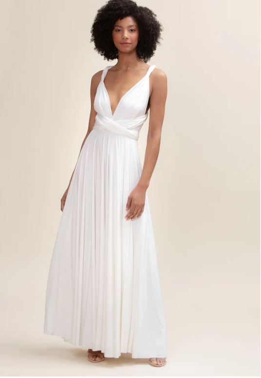 Two Birds Classic Gown - Ivory