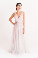 THTH Grace Bridesmaid Dress in Smoked Orchid