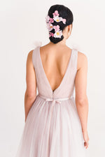 THTH Grace Bridesmaid Dress in Smoked Orchid