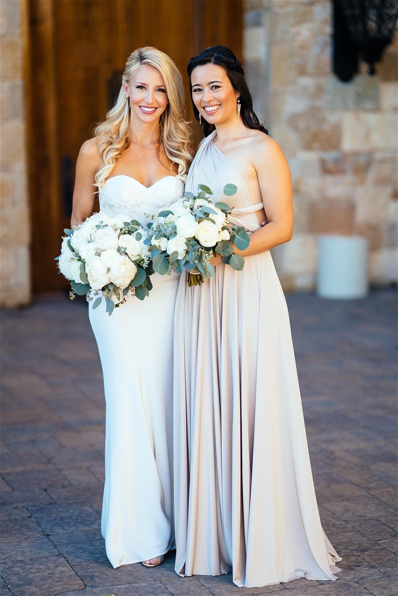 Two Birds Classic Gown - Oyster Two Birds Classic Gown - Oyster
