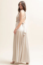 Two Birds Classic Gown - Oyster