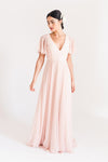 THTH Phoebe Bridesmaid Dress in Blush