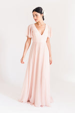 THTH Phoebe Bridesmaid Dress in Blush