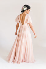 THTH Phoebe Bridesmaid Dress in Blush