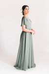 THTH Phoebe Bridesmaid Dress in Sage