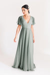 THTH Phoebe Bridesmaid Dress in Sage