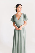 THTH Phoebe Bridesmaid Dress in Sage