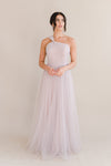 THTH Luna Bridesmaid Dress in Smoked Orchid