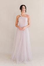 THTH Luna Bridesmaid Dress in Smoked Orchid