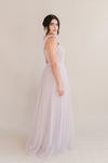 THTH Luna Bridesmaid Dress in Smoked Orchid