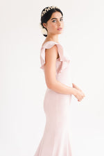 THTH Cecelia Bridesmaid Dress in Smoked Blush