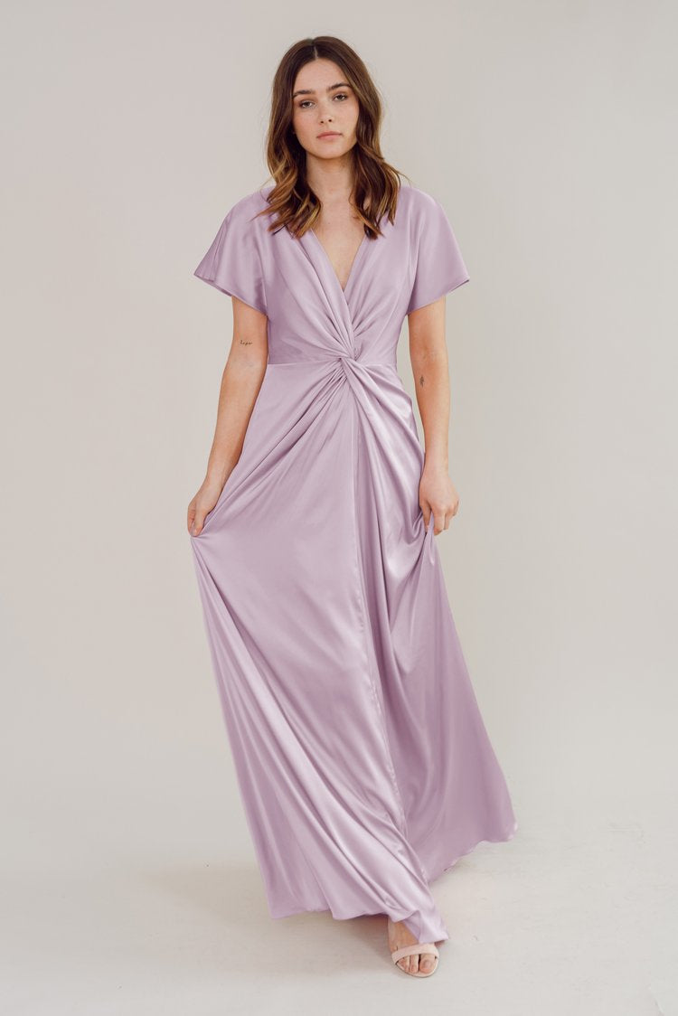 THTH Camilla Bridesmaid Dress in Smoked Orchid