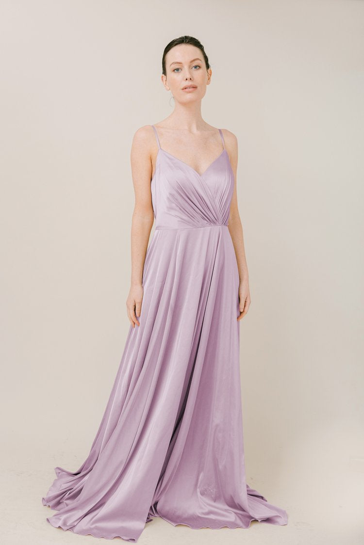 THTH Isla Bridesmaid Dress in Smoked Orchid – Luxe Occasion Wear