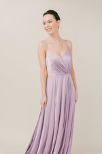 THTH Isla Bridesmaid Dress in Smoked Orchid