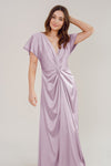 THTH Camilla Bridesmaid Dress in Smoked Orchid